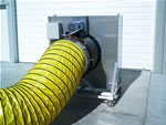 Optional flex duct makes it easy to supply air to hard-to-reach areas.